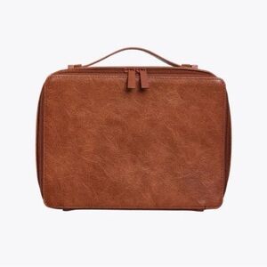 BEIS Tan Cosmetic Bag
